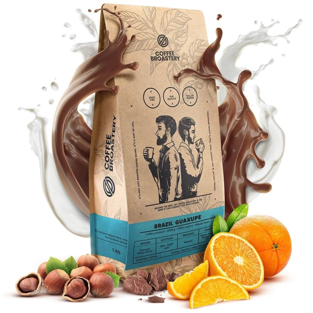 Set koffiebonen 3x1kg 3000g | Brazilië Guaxupe | Brazilië Mogiana | Brazilië Cerrado | Brazilië | Speciale koffie | Vers gebakken