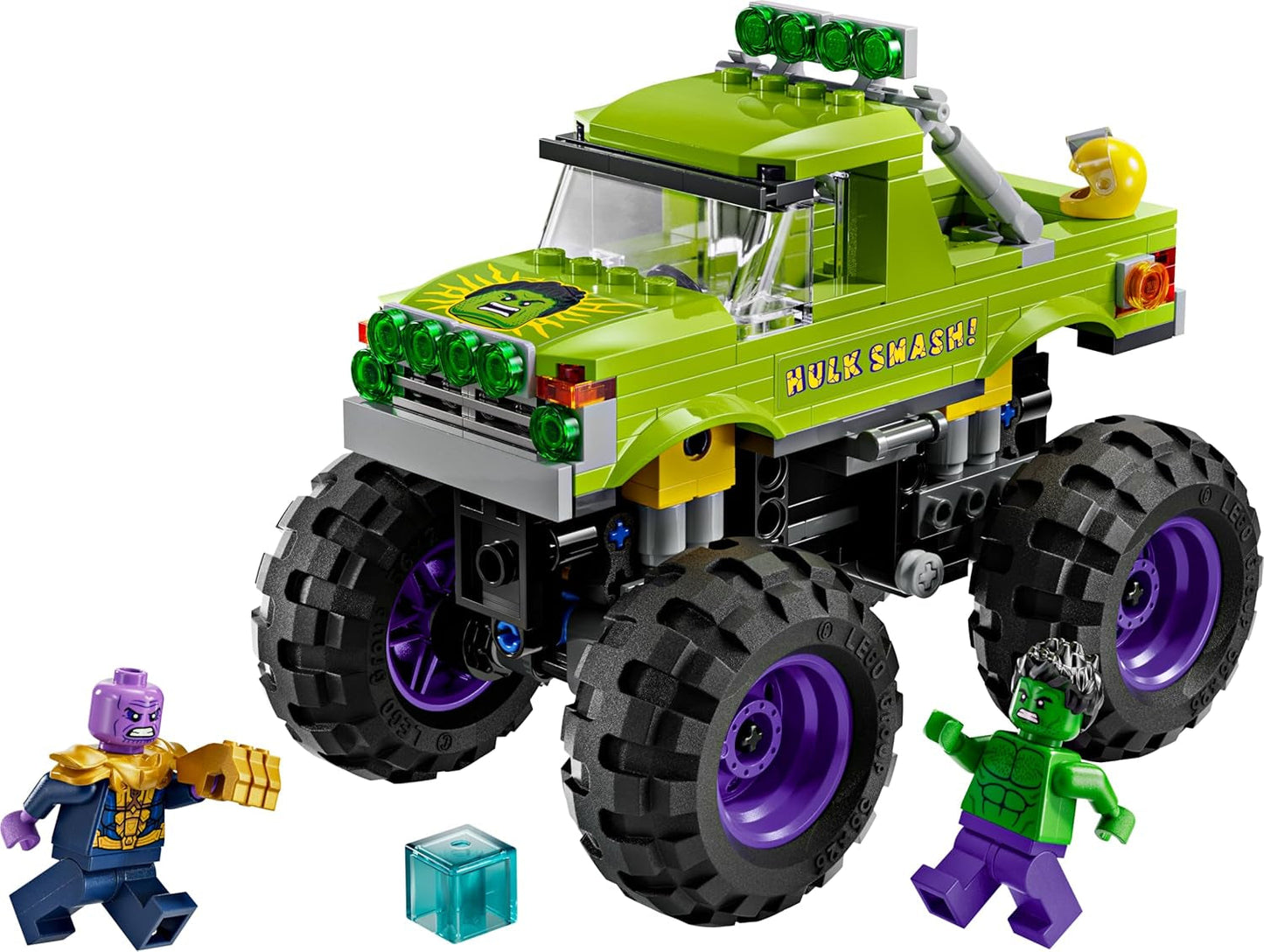 LEGO Marvel Hulk Truck Vs. Thanos - Superheldenbouwspeelgoed - Avengers voertuig en minifiguren - Monstertruck voor megaplezier - Cadeau voor jongens en meisjes vanaf 7 jaar - 76312 Bouwsets Besuche in LEGO-Store
