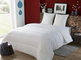 30519 220/240 Dekbedovertrek en 2 kussens Polyester/Katoen Wit 220 X 240 Cm Dekbedden en dekbedden Naty Shop Unicolor