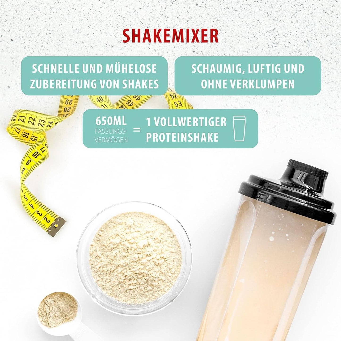 Clatronic® Barmixer U. Milchaufschäumer | Smoothiemaker | 650 ml Edelstahlbehälter | Praktischer Becherhalter | Menger | 2 Geschwindigkeitsstufen | Kraftvoller 65 Watt Motor | Chroomdesgin | BM 3472 Keuken Naty Shop