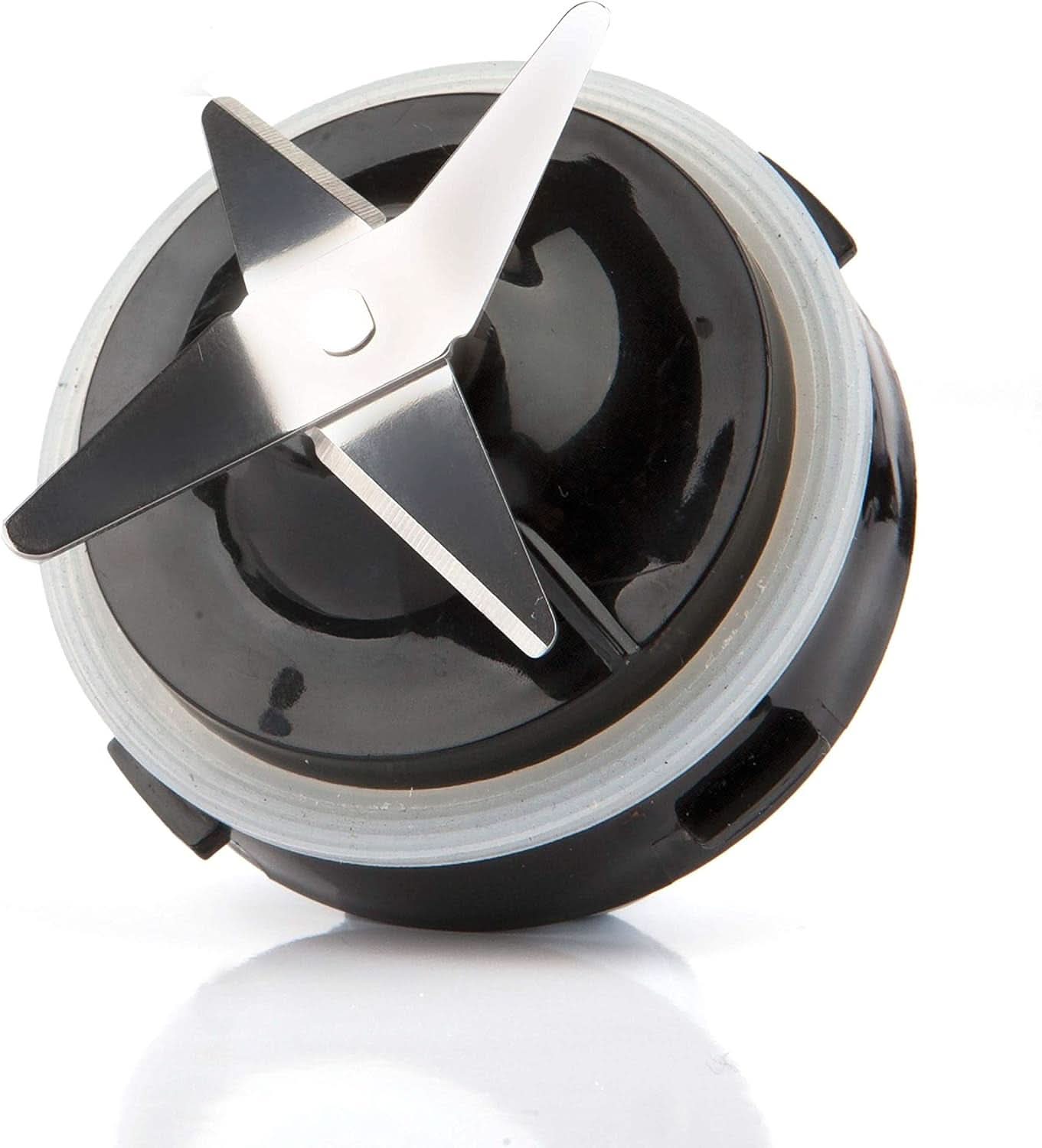 BLACK+DECKER Keukenmixer | 500W | 2 snelheden | Pulsfunctie | Glasrug | 1,5L | Edelstahlmesser Mit 4 Klingen | Herausnehmbar en Leicht Zu Reinigen | Weiß en Grau Kitchen Naty Shop