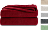 Komfortec donzige deken, comfortabele deken, fleecedeken, Oeko-Tex gecertificeerd, superzacht, 150X200 Cm, 260 G/M², beige Bedden en Dekens Besuche den Komfortec-Store Bordeaux Burgundy 220 X 240 Cm