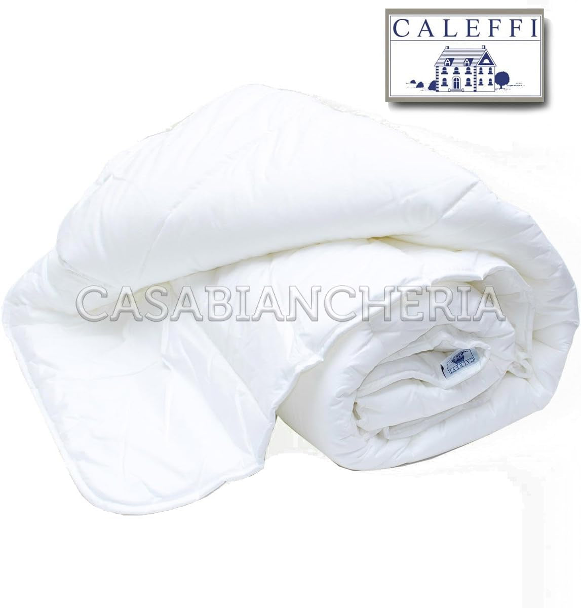 Caleffi donzen dekbed, gewatteerd, voor tweepersoonsbed, 255 X 200 Cm Dekbedden en dekbedden Naty Shop