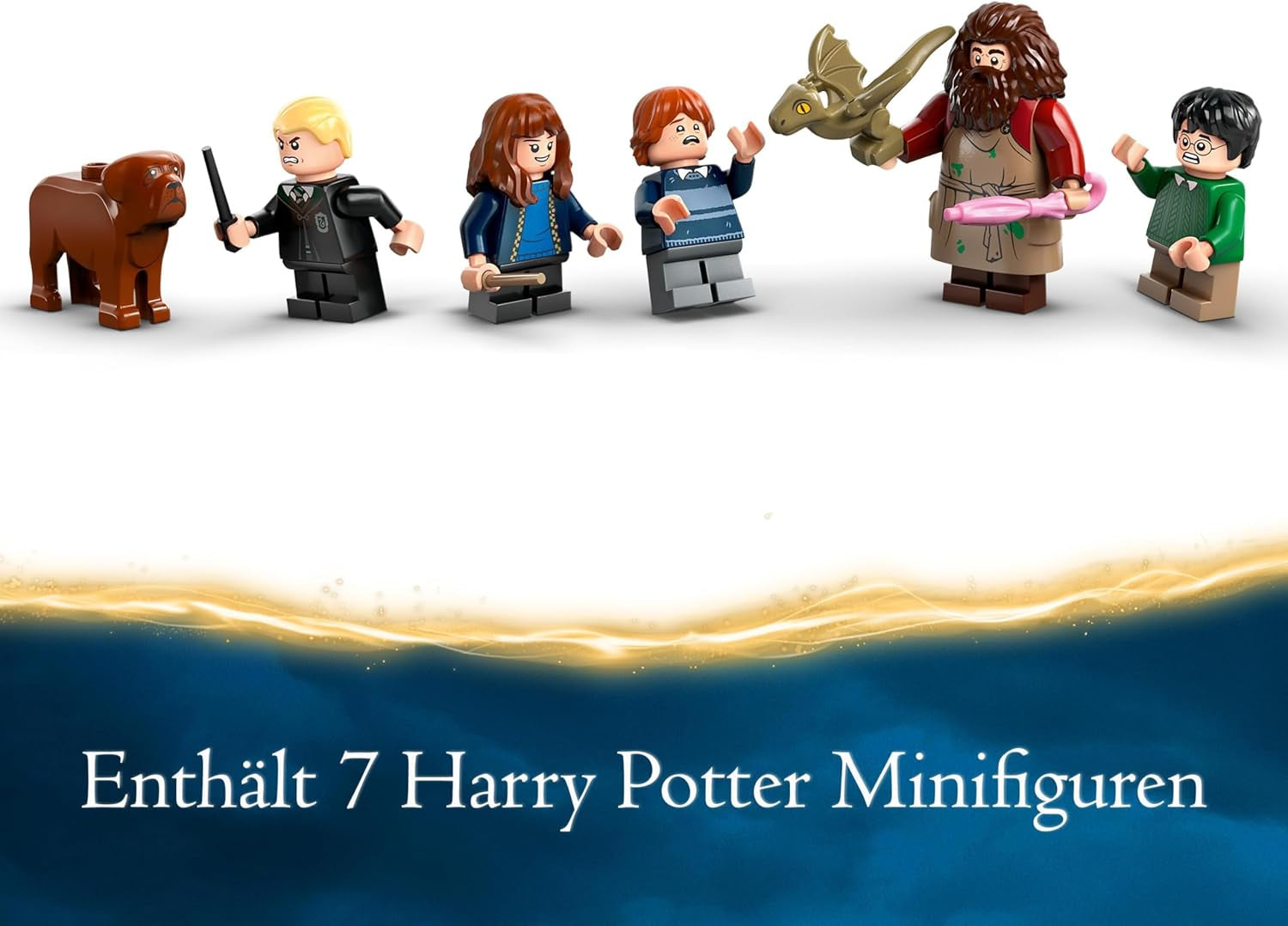 LEGO Harry Potter Hagrid's hut: een onverwacht bezoekset met 5 minifiguren en 2 dierenfiguren, cadeau voor dames en heren, magisch avonturenspeelgoed, fantasieset 76428 Bouwsets Beuche in LEGO-Store