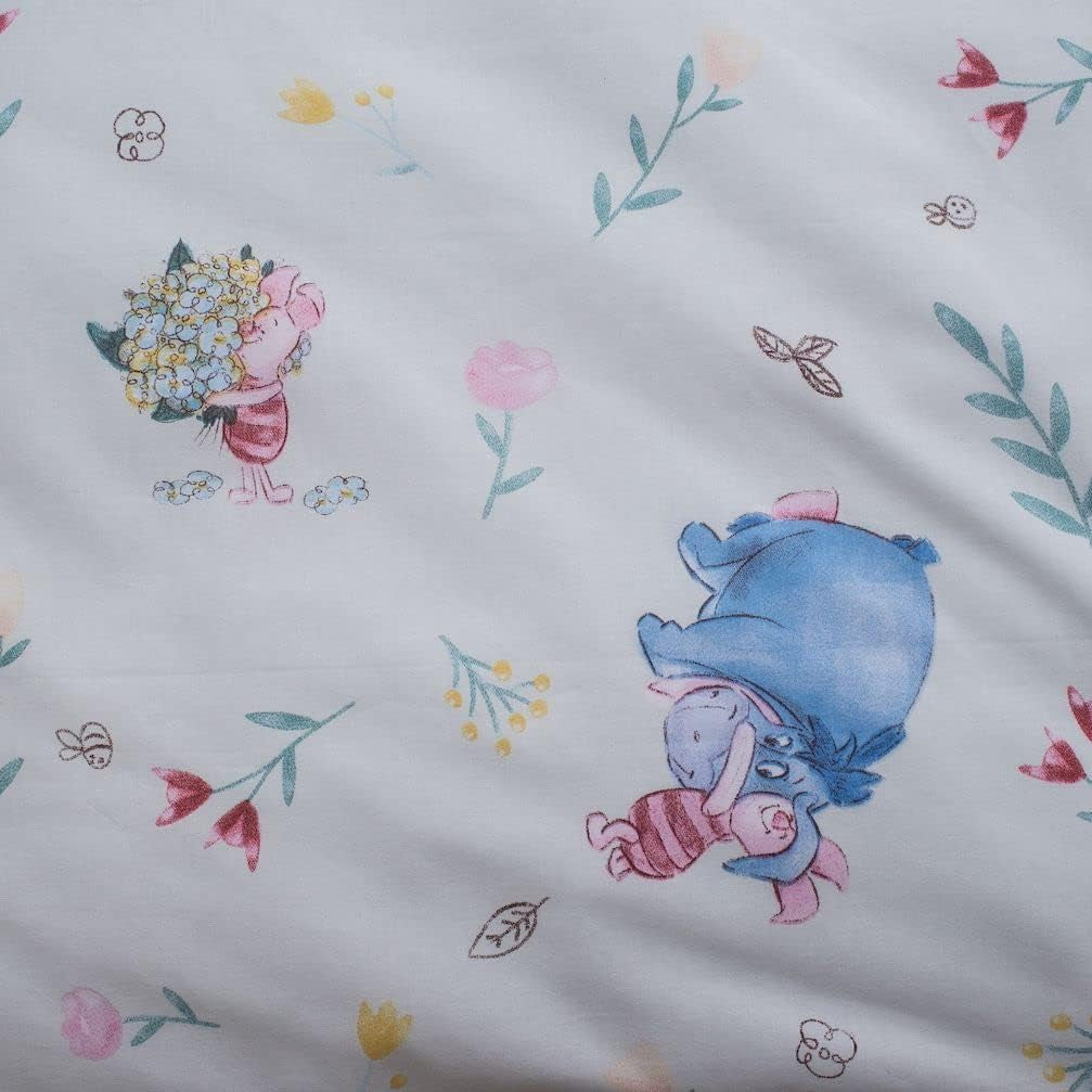 Beddengoed voor kinderen, de beer Winnie en zijn vrienden, 100% katoen Beddengoed - kinderen Naty Shop