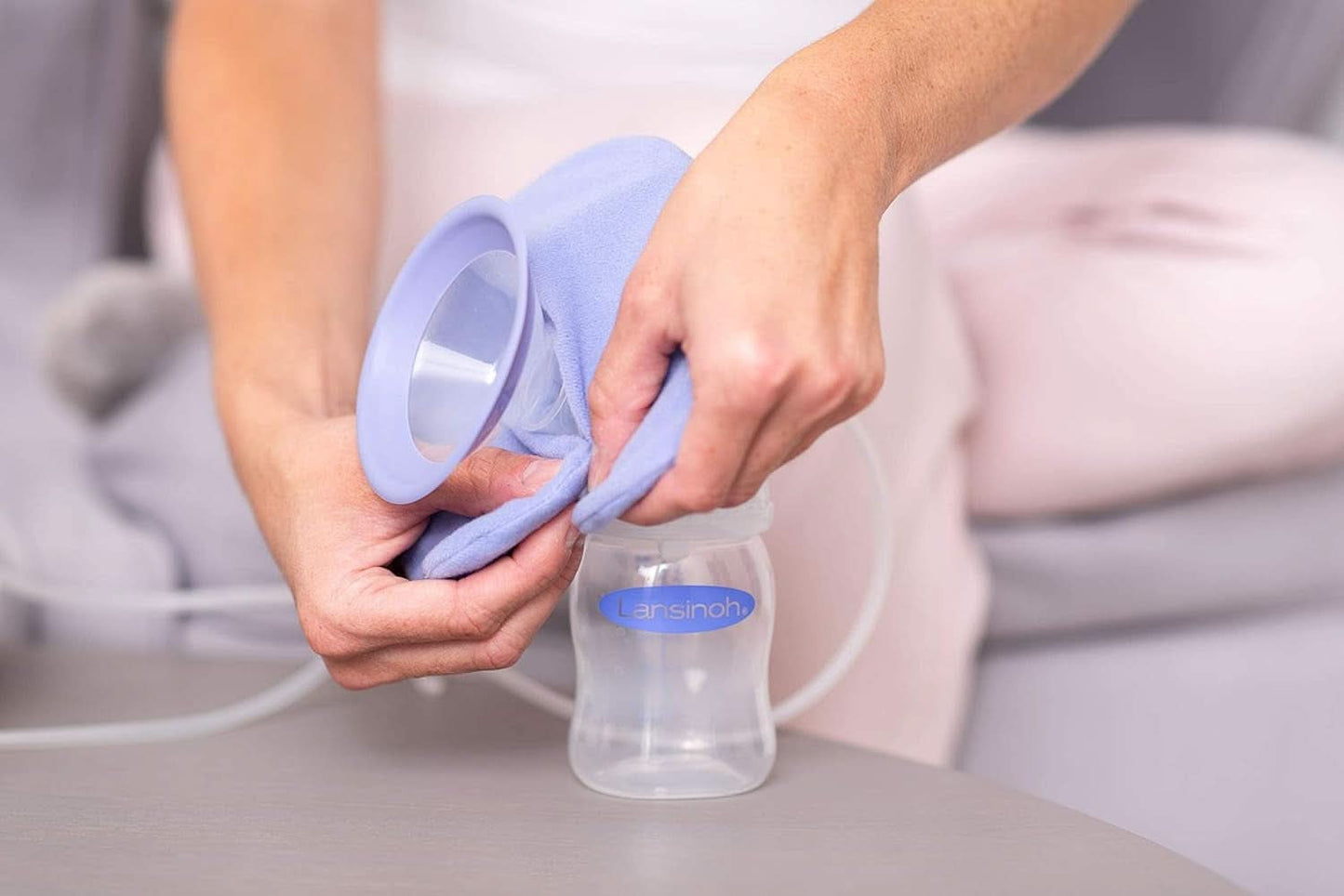 Lansinoh Therapearl 3-in-1 borsttherapie voor moeders die borstvoeding geven, warmte- en koudetherapie, helpt bij het verlichten van stuwing, mastitis en verstopte kanalen, herbruikbare voeding en accessoires voor borstvoeding Bebe Naty Shop
