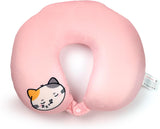 Puckator Swapseazzz Pluche Reiskussen 2 in 1 Lola La Gatta Wit Standaard Reiskussens Naty Shop