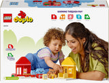 LEGO DUPLO Alledaagse Routines: Eten & Bedtijd, leerspeelgoed voor peuters om de sociale en emotionele ontwikkeling te stimuleren, met 4 dierfiguren, cadeau voor kinderen vanaf 18 maanden 10414 Bouwsets Besuche den LEGO-Store