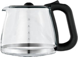 WMF Bueno espressomachine met glazen karaf, filterkoffie, 10 kopjes, aan/uitknop, antidruppelsysteem, oscillerend filter, automatische stop, verwarmingsplaat, 1000W