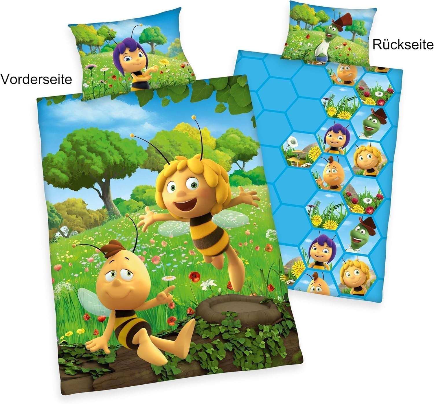 Beddengoed voor kinderen, Albinuta Maya, katoen/versterkt Beddengoed - kinderen Naty Shop