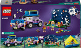 LEGO Friends Stargazer kampeervoertuigset met terreinvoertuig en speelgoedtelescoop, cadeau voor meisjes en jongens vanaf 7 jaar, inclusief speelfiguren Nova, Aliya en een hond 42603 Bouwsets Besuche in LEGO-Store