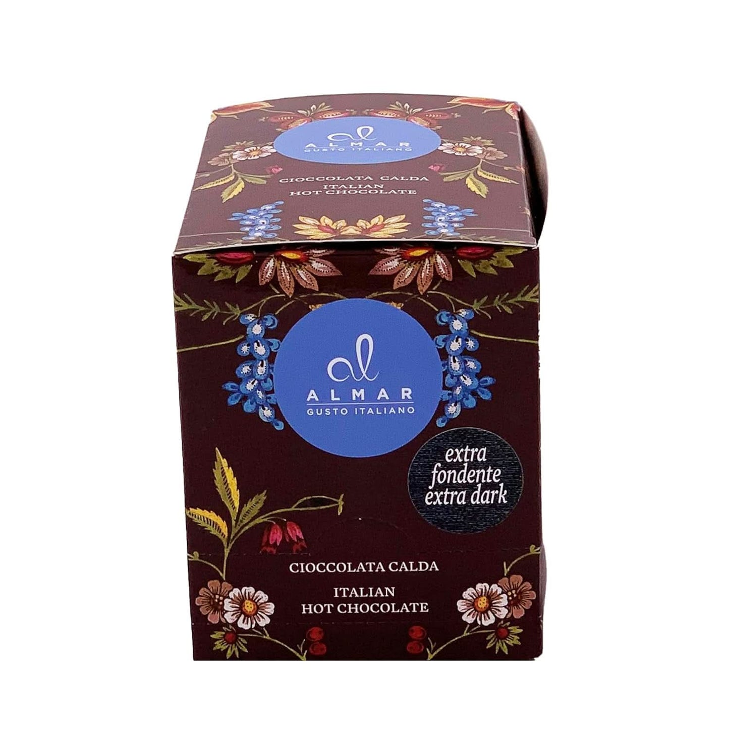 Italiaanse warme chocolademelk Cortina TART BITTER CHOCOLADE, 15 zakjes X 30 gram Cacao en Warme Chocolademelk Naty Shop