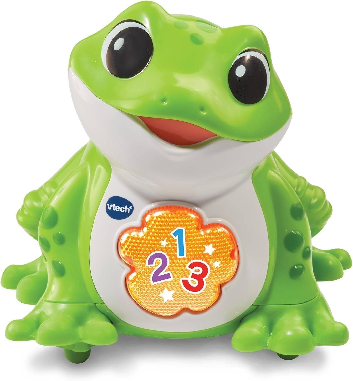 Vtech Baby Springende Kikker - Pratende Springende Kikker met 3 Liedjes en 12 Liedjes - Voor 12-36 Maanden Babyspeelgoed Naty Shop Standaardtitel