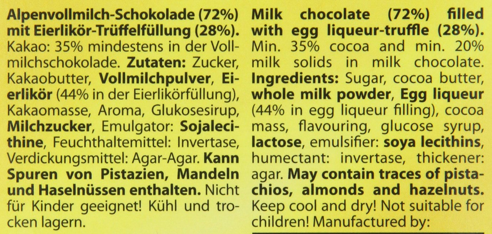 Verpoorten Chocolade Ei Truffel Vulling 100g (Pak van 2)
