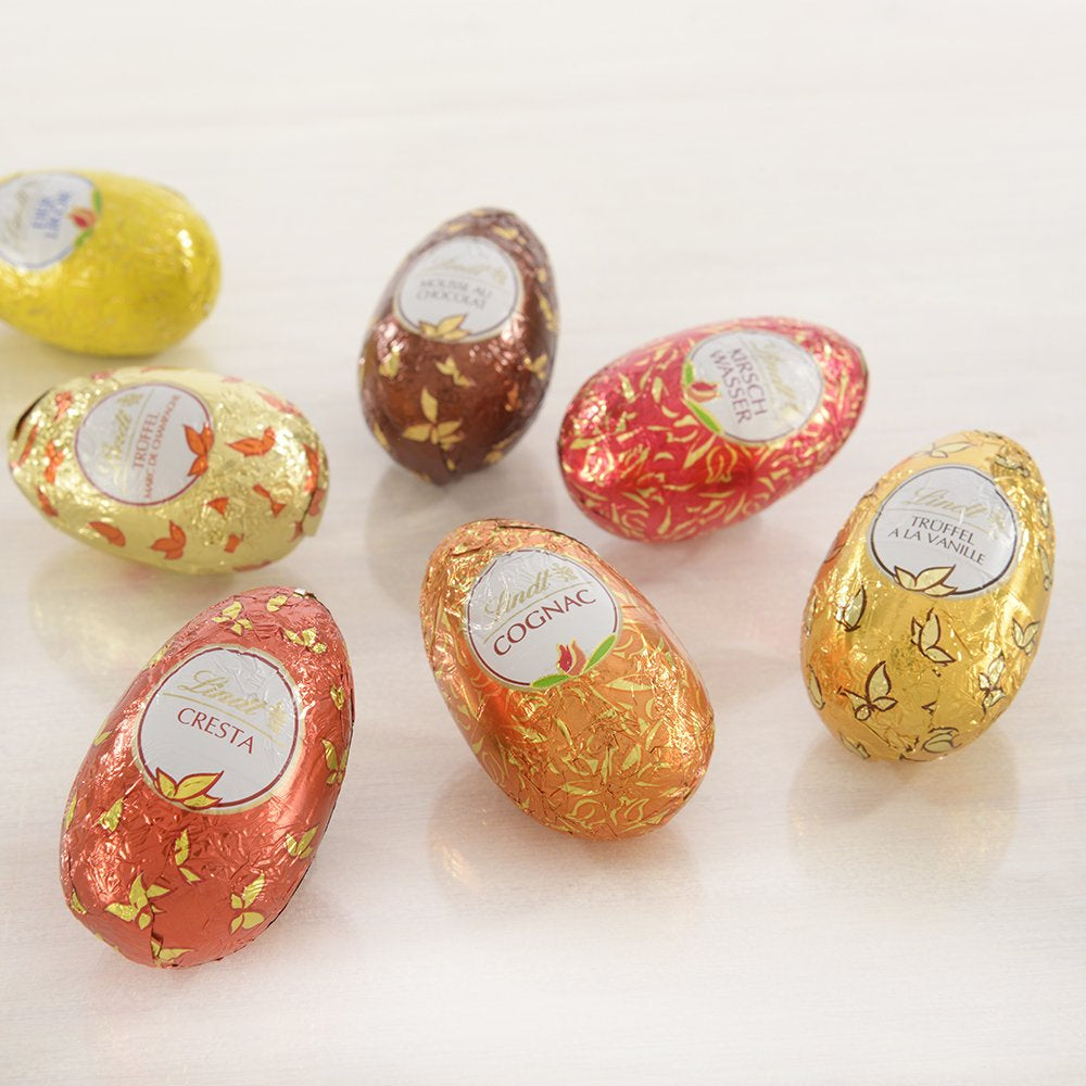Chocolade Selectie Eieren | 288 gram | 2 x Kuifeieren en chocoladetruffels | 3 x 90 g | De beste Marc de Champagne-truffels in witte chocolade | Paaschocolade | Geschenk van chocolade