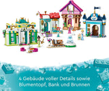 LEGO Disney Princess: Disney Princess Avonturenmarkt, speelgoedhuis met 4 poppen waaronder Assepoester en Ariël, speelset met schatkaart, cadeau voor meisjes en jongens vanaf 6 jaar 43246 Bouwsets Besuche den LEGO-Store