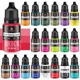 Vloeibare kleurstof, 10 ml Naty Shop 10 ml (set van 20 stuks)
