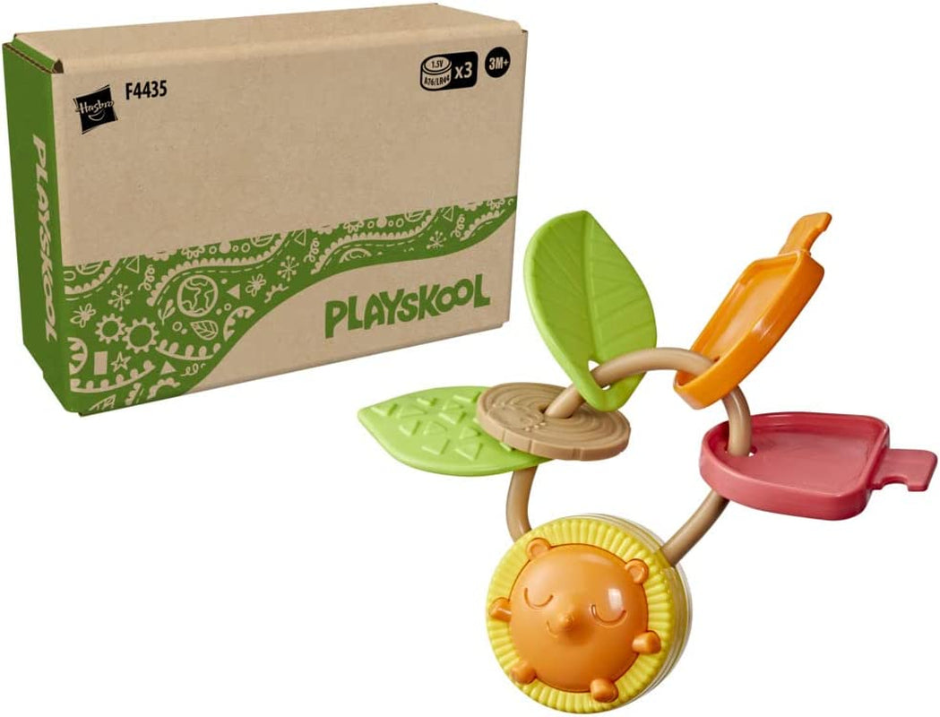 Playskool Mijn eerste sleutels, zintuiglijk speelgoed met structuren en geluiden voor baby's vanaf 3 maanden (exclusief Amazon) Babyspeelgoed Naty Shop