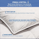 Comfortdekbed, (90 soezen / 10 veren), wit, 135 X 200 Cm Dekbedden en quilts Naty Shop