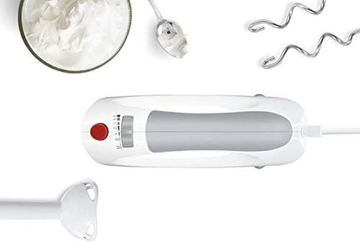 Bosch Hausgeräte MFQ3540 Handrührer, Grau, Weiß, 7.7 Cm L X 20.1 Cm B X 14.1 Cm H Keuken Naty Shop