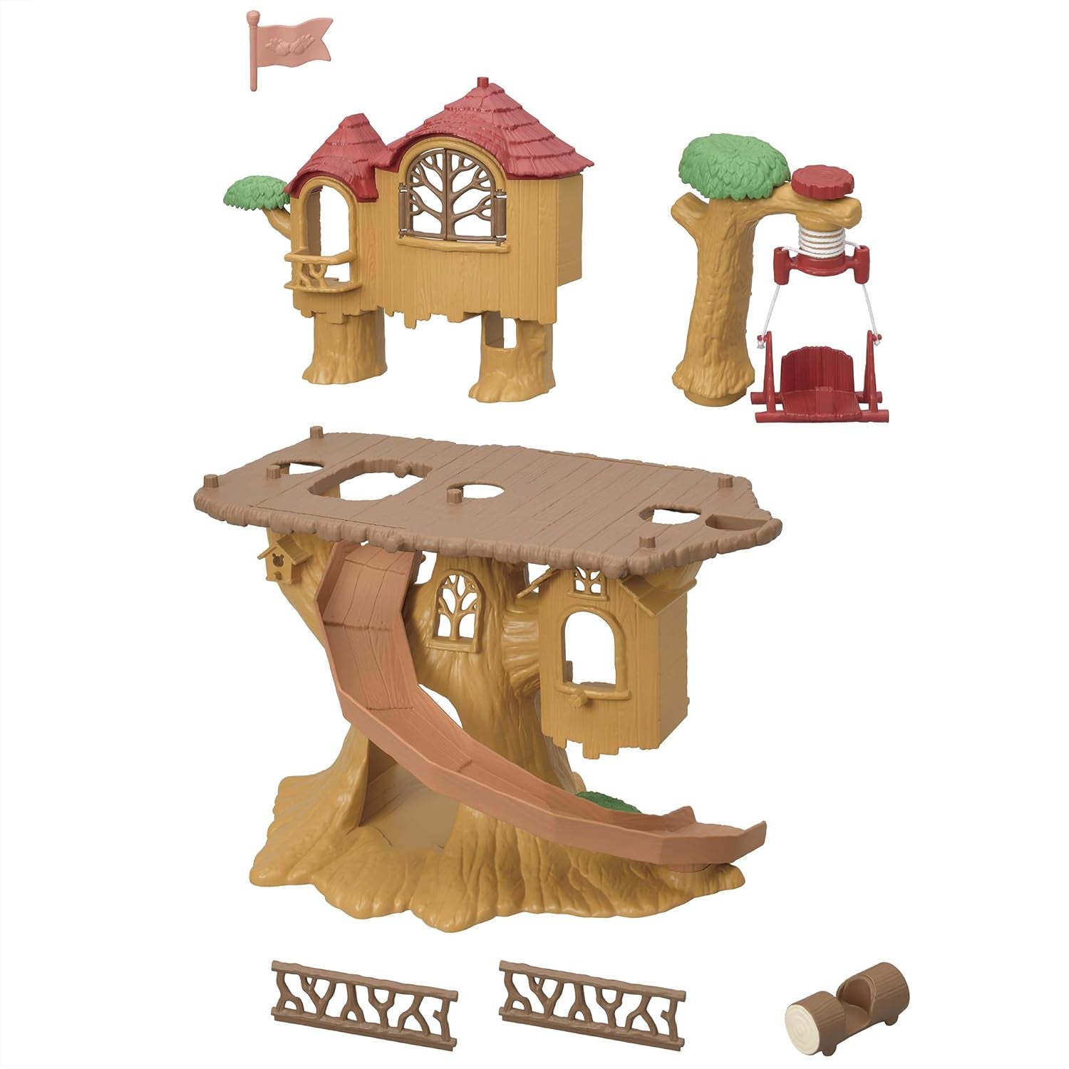 Sylvanian Families 5494 Adventure Tree House - Poppenhuisspeelset Poppenhuizen Naty Shop
