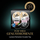 SHEBA Perfect PORTIONS paté voor katten met zalm, MSC gecertificeerd, 8 x 3 x (2 x 37,5 g) = 225 g (verpakking wordt bijgewerkt)