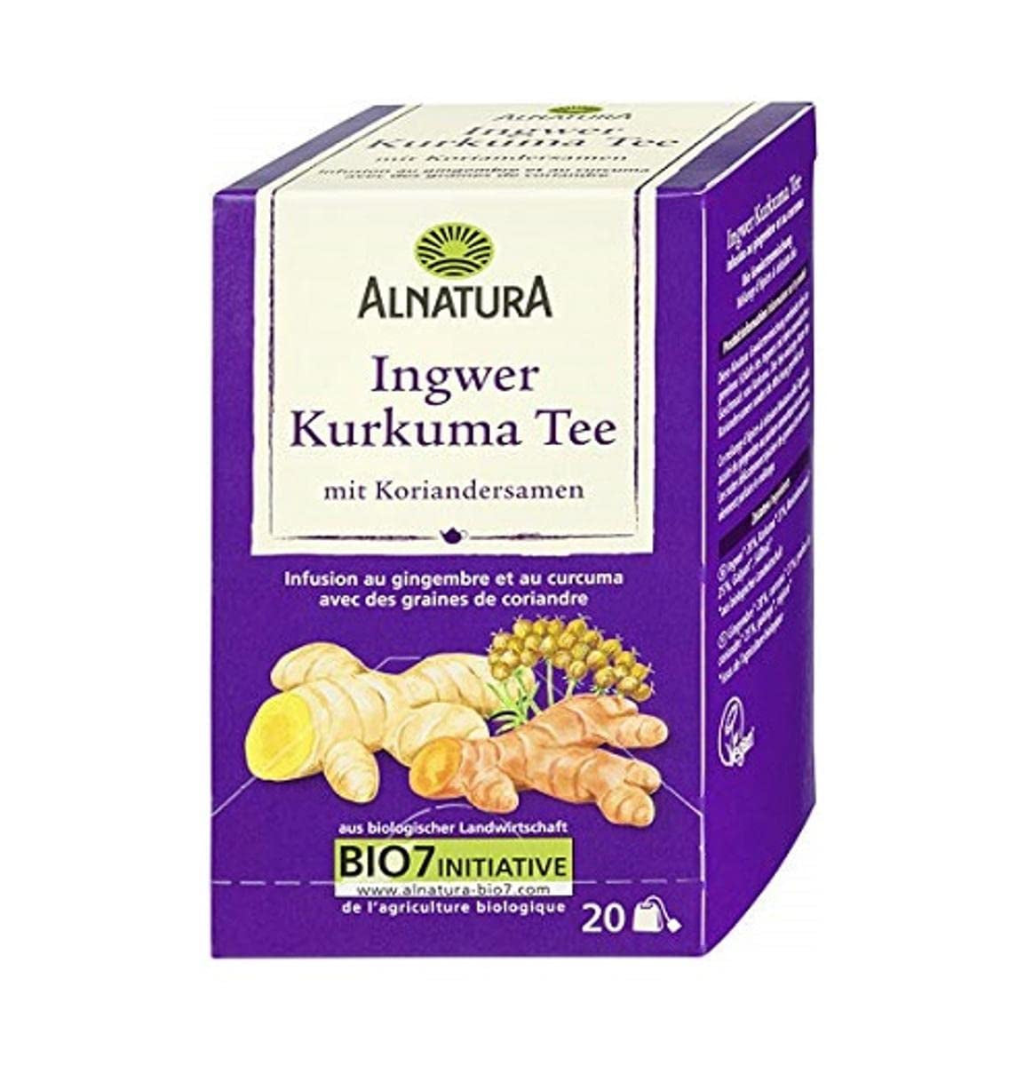 Gember-, kurkuma- en kaneelthee, 40 g