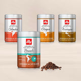 illy, Kaffeebohnen Arabica Selection Costa Rica, 100% Arabica met Karamel-, Schokoladen- en Vanillenoten, süßer Gesmack, 1 Dosis met 250g
