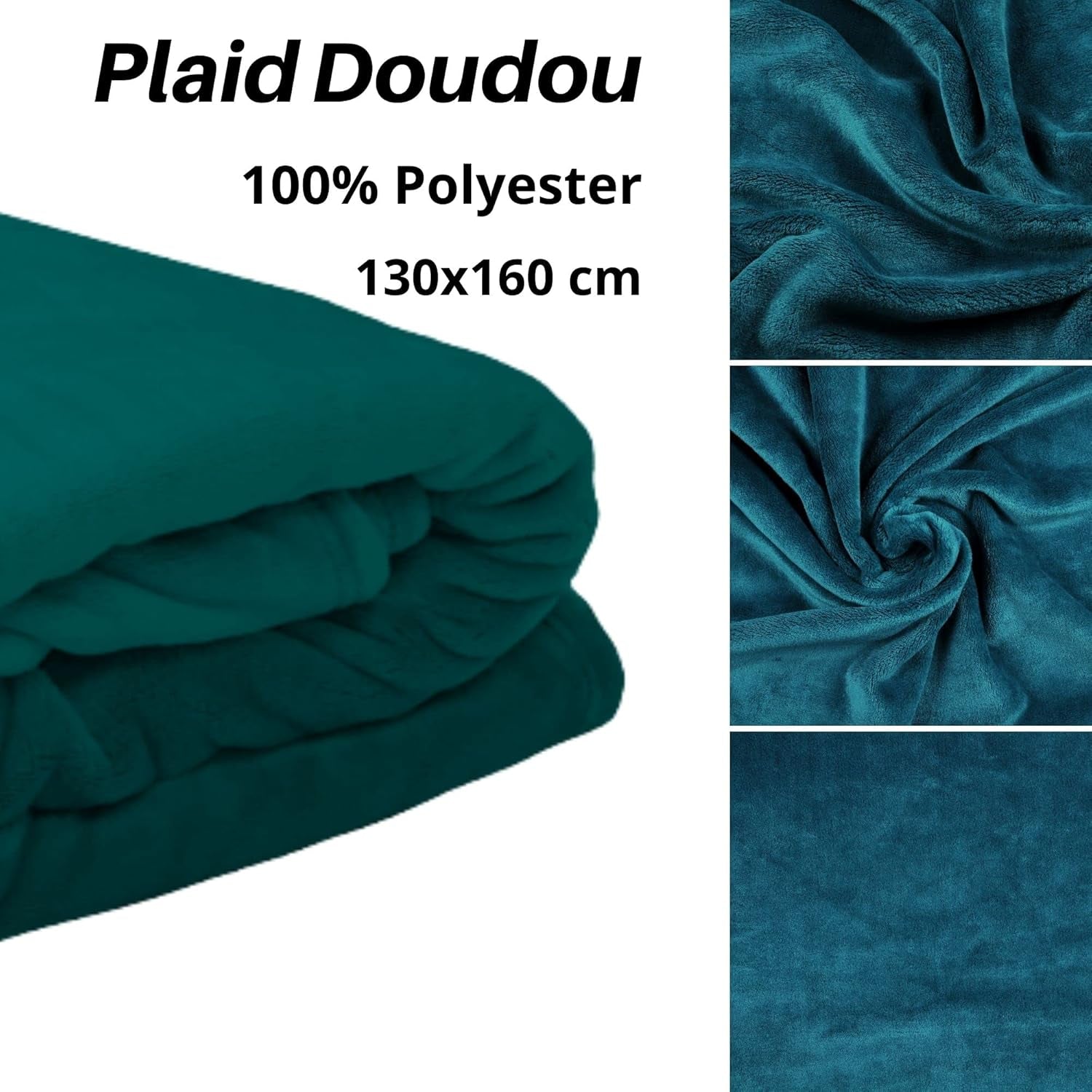 Mooie Casa eendknuffel polyester stof 130 X 160 Cm Quilts en quilts Naty Shop