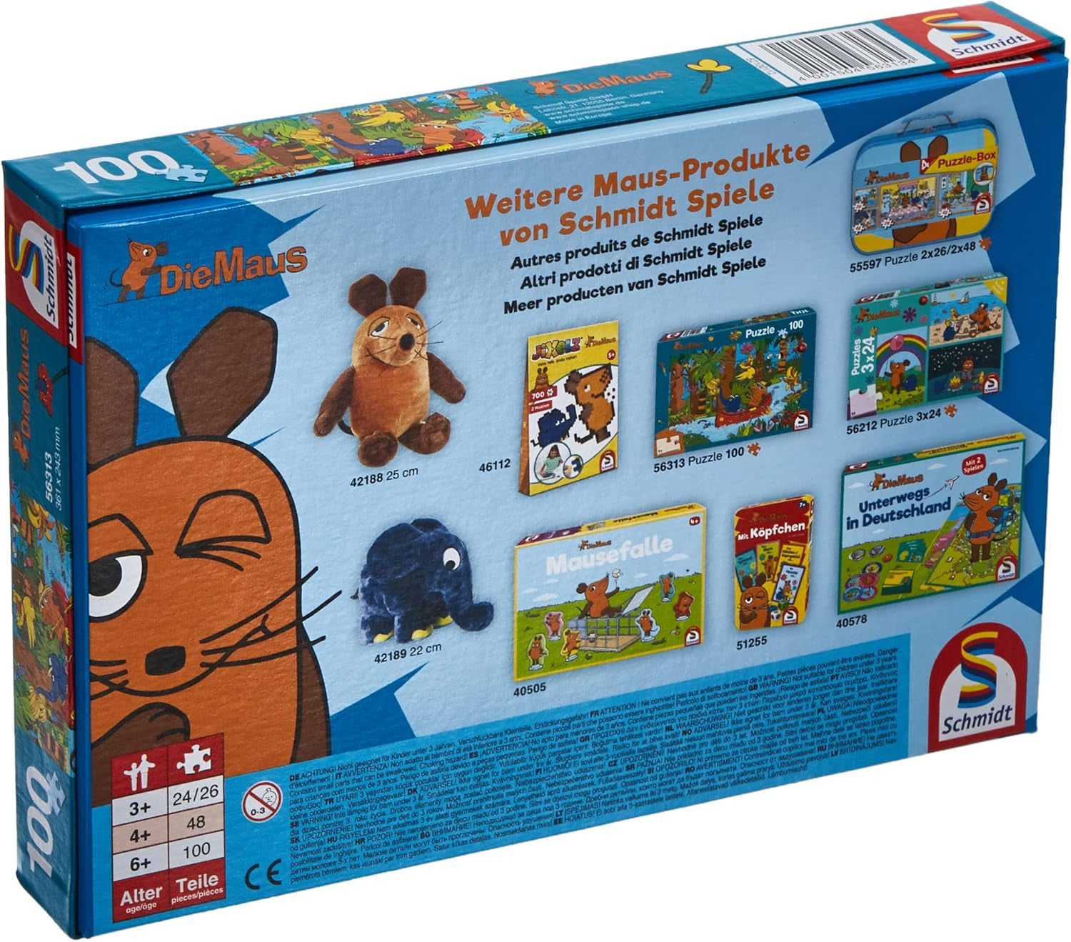 De muis in de jungle (kinderpuzzel) Puzzel Naty Shop