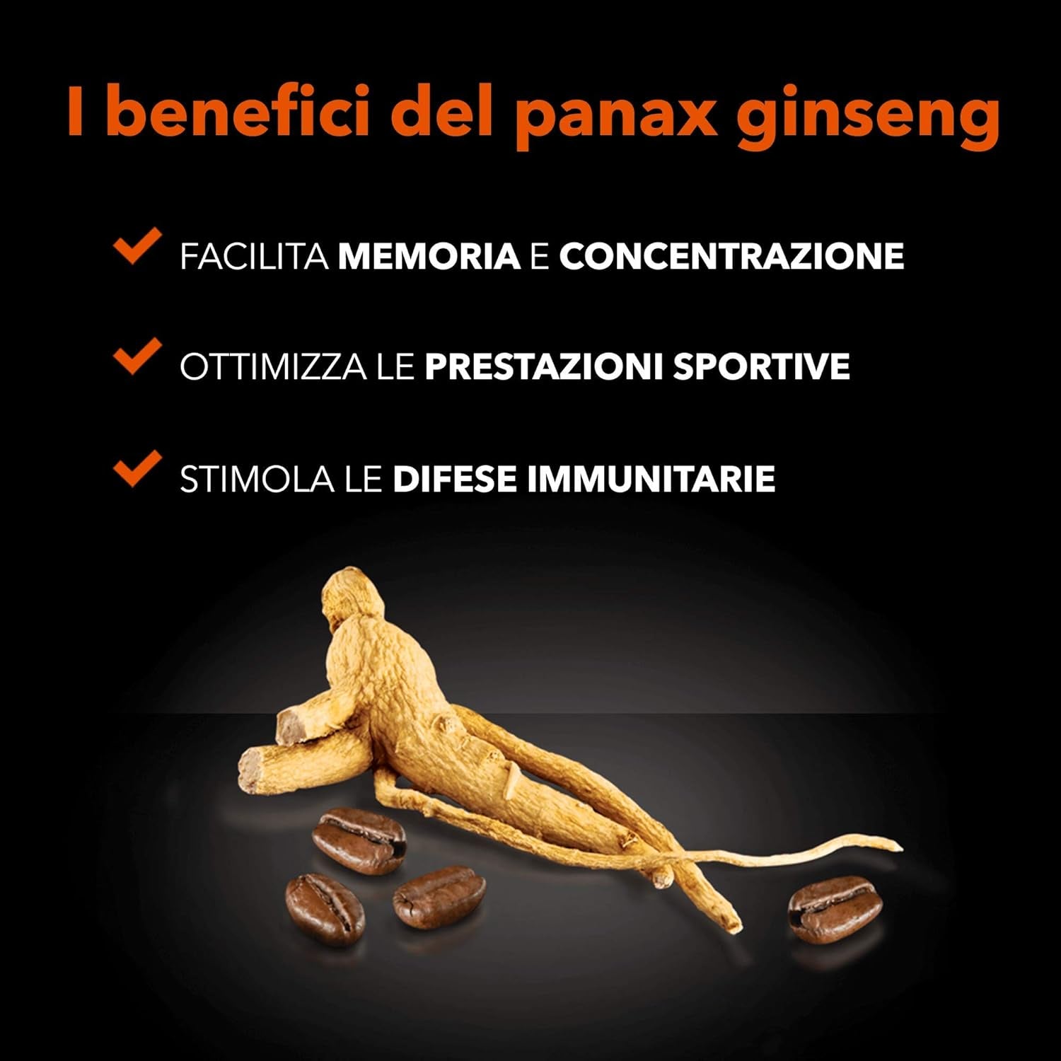 - 1 Verpackung met 500 Gr Ginseng met Brauner Canhrzucker-Löslichem Kaffeepulver zum Süßen, Ideal zum Adden zu Heißem Wasser, Glutenvrij, Laktosefrei en Gentechnikfrei