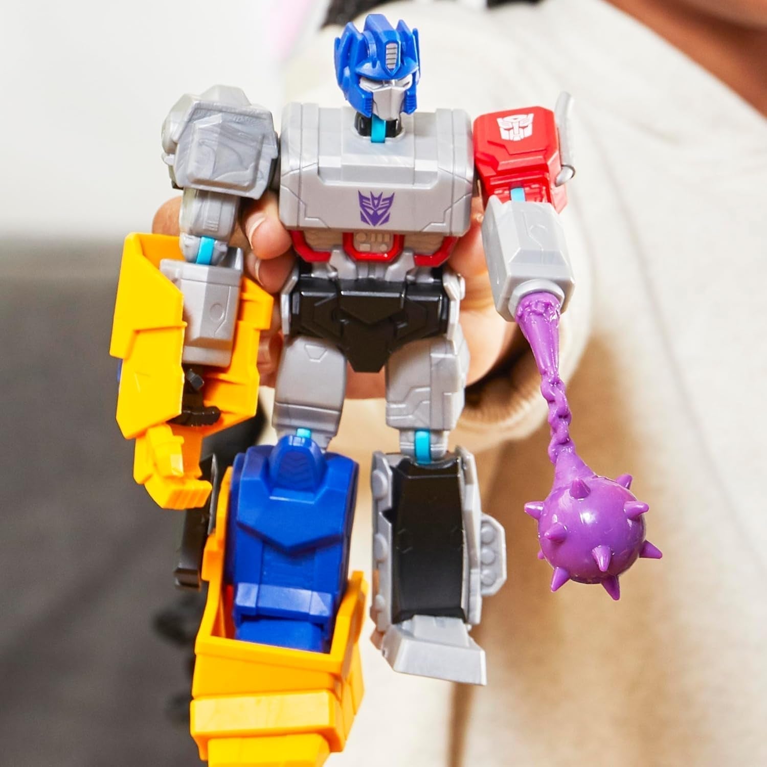 Transformers Mixmashers Optimus Prime Aanpasbare Deluxe actiefiguren en accessoires Actiefiguren Naty Shop