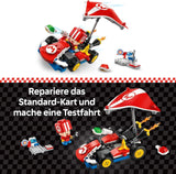 LEGO Super Mario: Mario Kart - Standaardkart, Nintendo-collectie, cadeau voor kinderen, laat jongens, meisjes en gamers vanaf 7 jaar zelfstandig spelen, avontuurlijk speelgoed met padfiguur 72032 Bouwsets Besuche in LEGO-Store