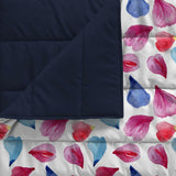 Zomerdekbed met fantasieprint, polyestervulling, Bloemblaadjes, 260X270Cm Dekbedden en dekbedden Naty Shop