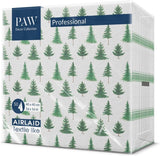 PAW - Airlaid servetten (40 x 40 cm) I 50 stuks I Perfect voor Kerstmis, winter en feestdagen I Kerstavond tafeldecoraties I Airlaid stofachtige servetten Wintertakken I Wintertakken