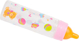 Bayer Design 79201AE Magische fles, melkfles, drinkfles, poppenaccessoire, wit en oranje