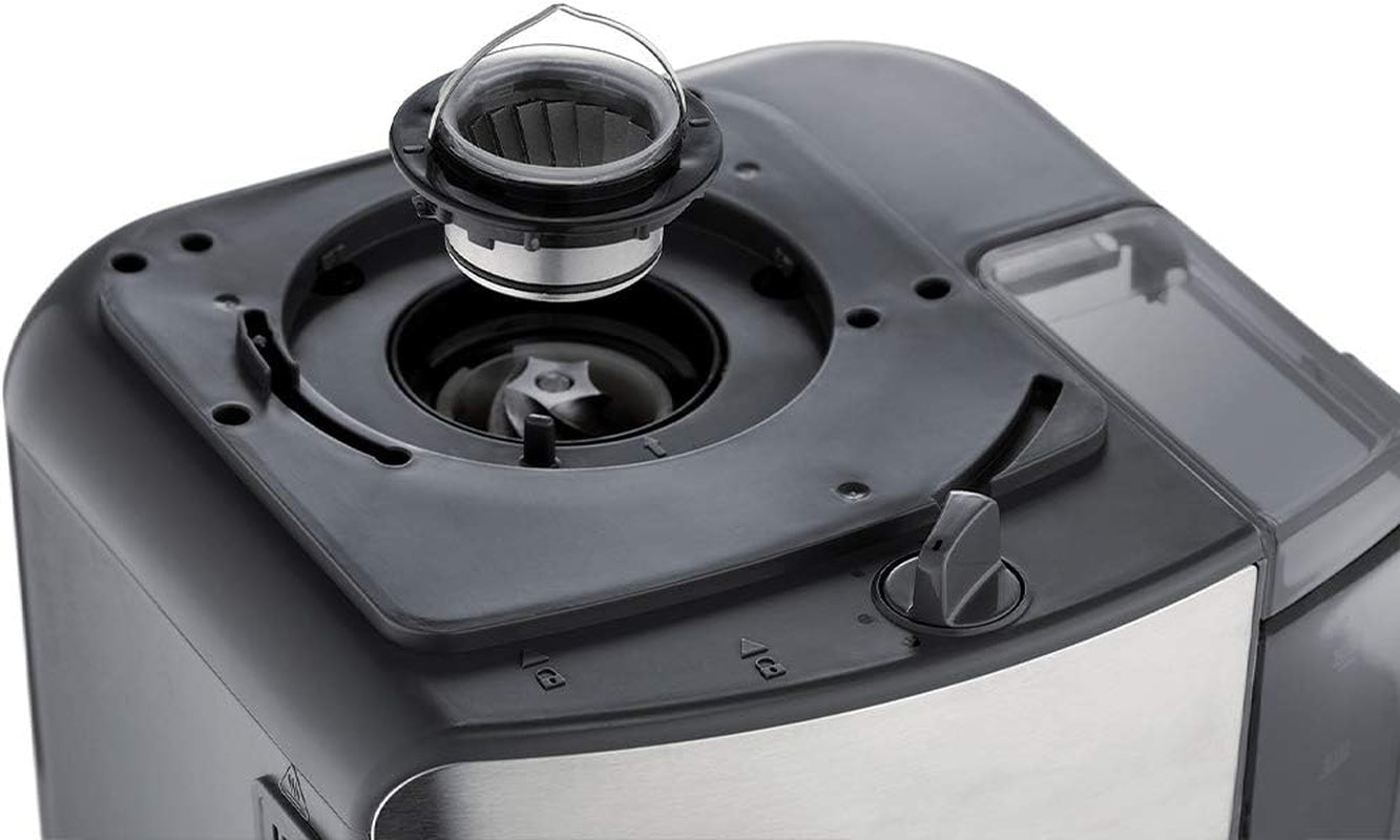 Russell Hobbs koffiezetapparaat met molen en thermische karaf [digitale timer, douchekop voor optimale extractie en aroma] Grind&Brew (1-10 kopjes, 3 maalinstellingen) Filterkoffiezetapparaat 25620-56