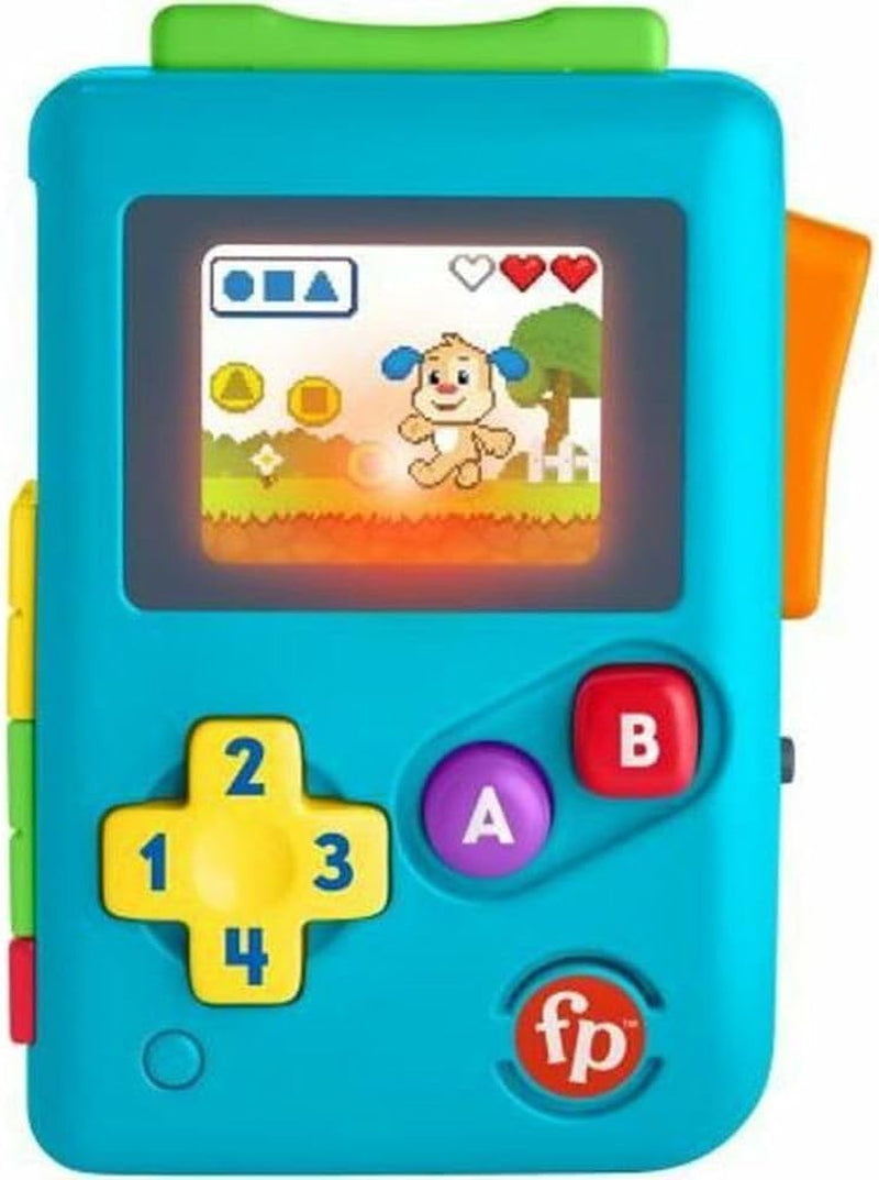 Fisher-Price HBC86 - Leerplezier Lil' Gamer, muzikaal leer- en activiteitenspeelgoed, Duitse versie, voor baby's en peuters van 6 tot 36 maanden Babyspeelgoed Naty Shop Frankrijk Multi