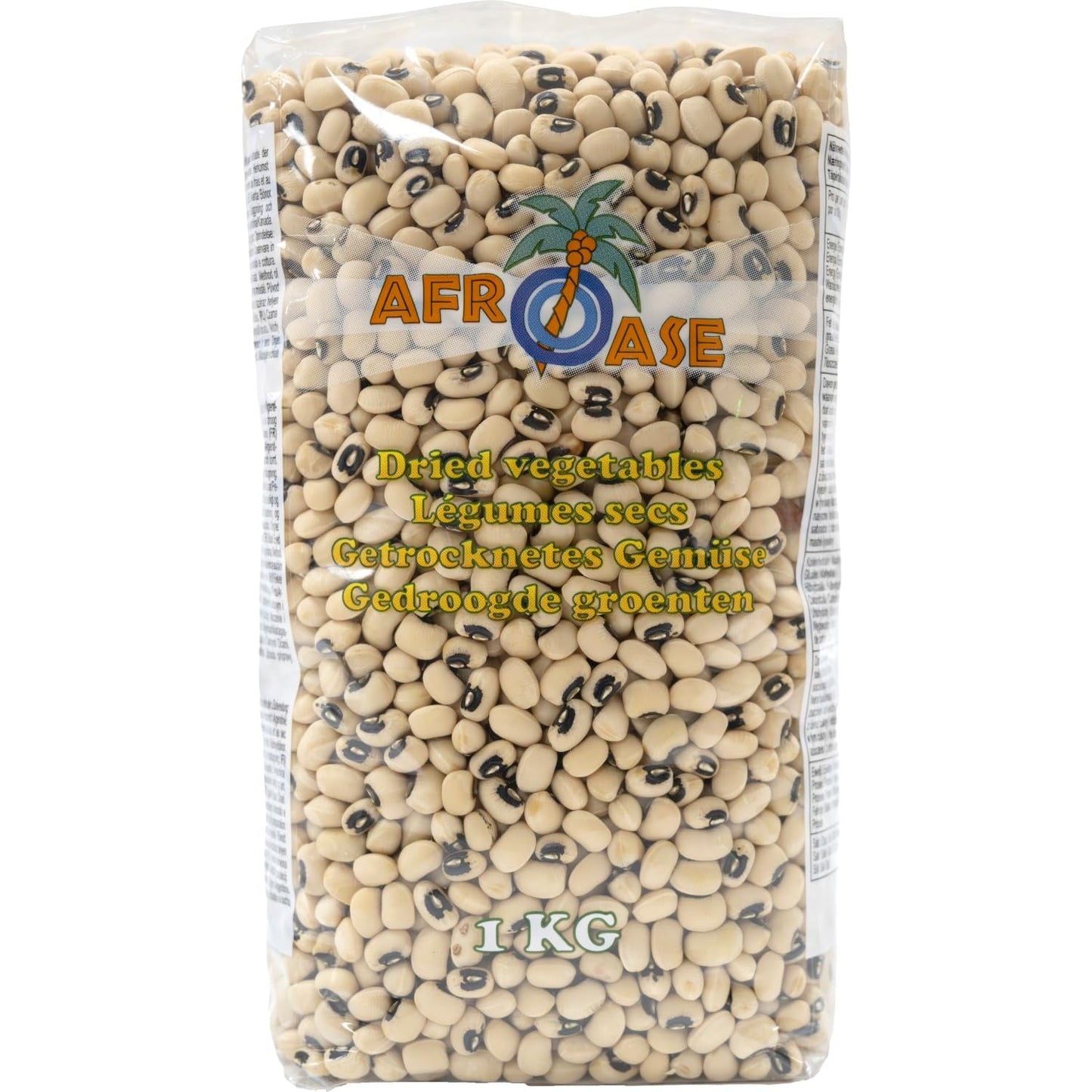 AFROASE - Erwten met zwarte ogen - 1 x 1 kg