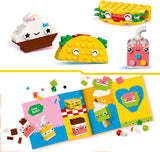 LEGO Classic Creatief snackbouwplezier, voedselspeelgoed voor fantasierijk rollenspel, bouwset voor jongens en meisjes vanaf 4 jaar, cupcake, avocado, ijslolly en taco 11039 Bouwsets Besuche in LEGO-Store