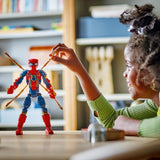 LEGO Marvel Iron Spider-Man bouwstenen Superheld-actiespeelgoed voor kinderen vanaf 8 jaar Jongens en meisjes Harnasset Bouwbaar model Avengers Cadeau-idee voor Marvel-filmfans 76298 Bouwsets bij LEGO-Store