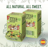 Stevia + Erythritol 1:2 Süßstoff | 204 Mythezak 2,5 G | 100% Natürlicher Zuckerersatz - 0 Kalorien - 0 Glykämischer Index - Keto en Paleo - 0 Kohlenhydrate - Kein GVO - Castello sinds 1907-510 G Zoetstoffen Naty Shop