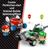 LEGO Mario Kart - Baby Mario Vs. Baby Luigi Nintendo Verzamelfiguren 2 bouwbare Speedmen Speelgoedcadeau voor jongens, meisjes en gamers vanaf 8 jaar Avontuurspeelgoed 72034 Bouwsets Bekijk de LEGO-Store