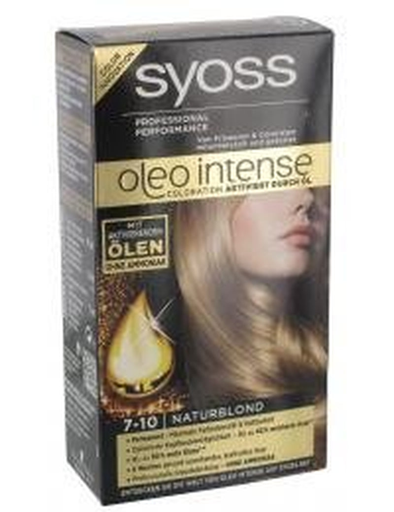 Syoss Oleo Intense Coloration 5-86 Zoetbruin 3-pack (3 x 1 stuk) Naty Shop Lichtbruine haarverf 1 stuk (1-pack)