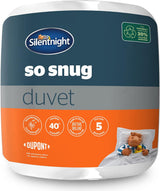Silentnight so Snug 534222GE Dekbed Kingsize 15 Tog Warm Gezellig Dik Hypoallergeen Machinewasbaar Wit Kingsize bed Dekbedden en dekbedden Naty Shop Kingsize 15 Tog