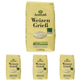 Biologisch tarwegriesmeel, 500 g (verpakking kan variëren)