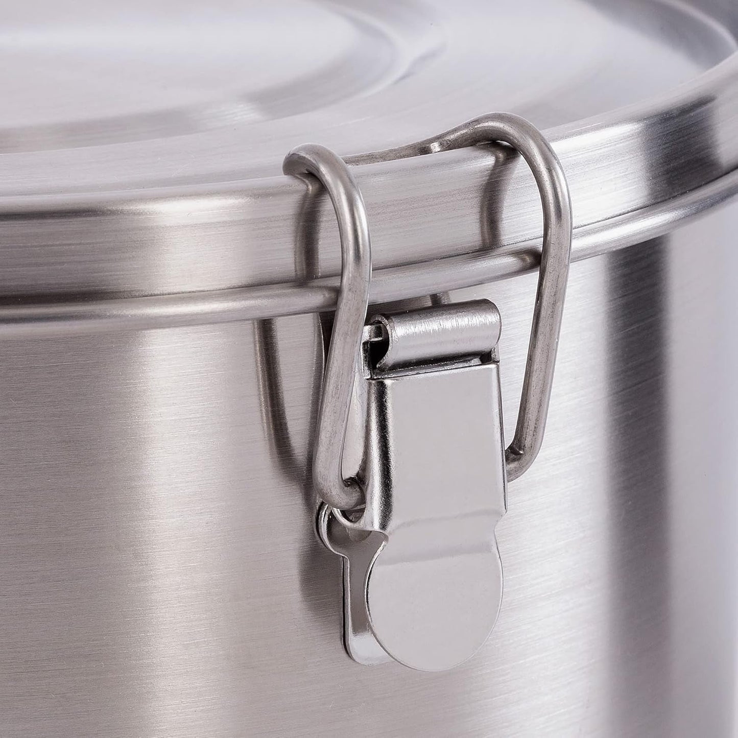 Tatonka Voedselkom - Roestvrijstalen voedselcontainer / kom - Met deksel, bevestigingsclips en volumeschaalverdeling - 0,5L / 0,75L / 1L volume Voedselbewaardozen Naty Shop