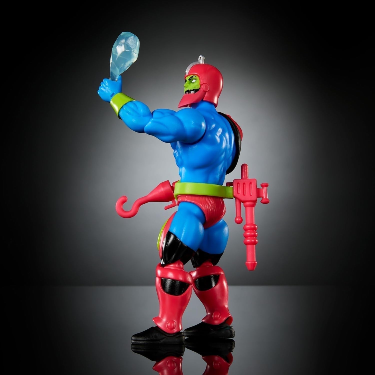Masters of the Universe Origins actiefiguur Trap Jaw verzamelfiguur, ca. 14 cm groot populair MOTU schurkenspeelgoed met 16 beweegbare gewrichten en accessoires, HYD41, [veelkleurig] actiefiguren Naty Shop