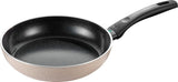 Ledro koekenpan, 24 cm, aluminium, geschikt voor inductie, keramische antiaanbaklaag, Thermopoint, Made in Italy, beige Potten en pannen Naty Shop 24 Cm