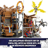 LEGO 76261 Marvel Spider-Man's Big Showdown, Spider-Man: No Way Home set met 3 minifiguren Peter Parker plus Green Goblin, Electro, Sandman, Ned, Doctor Strange en MJ, verzamelmodel Bouwsets Besuche in LEGO-Store